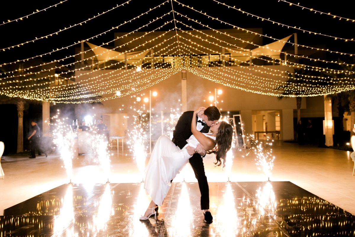 cold sparks for wedding in los cabos