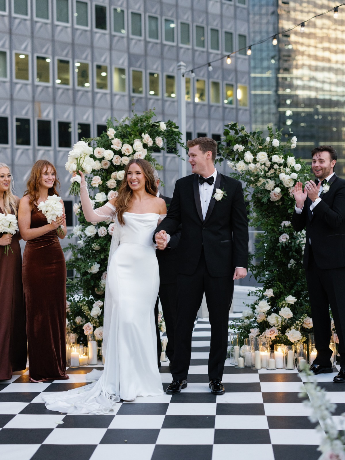 rooftop wedding inspiration