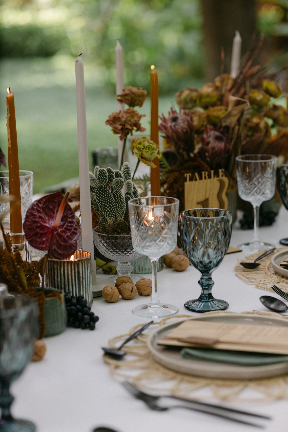 cacti wedding centerpieces
