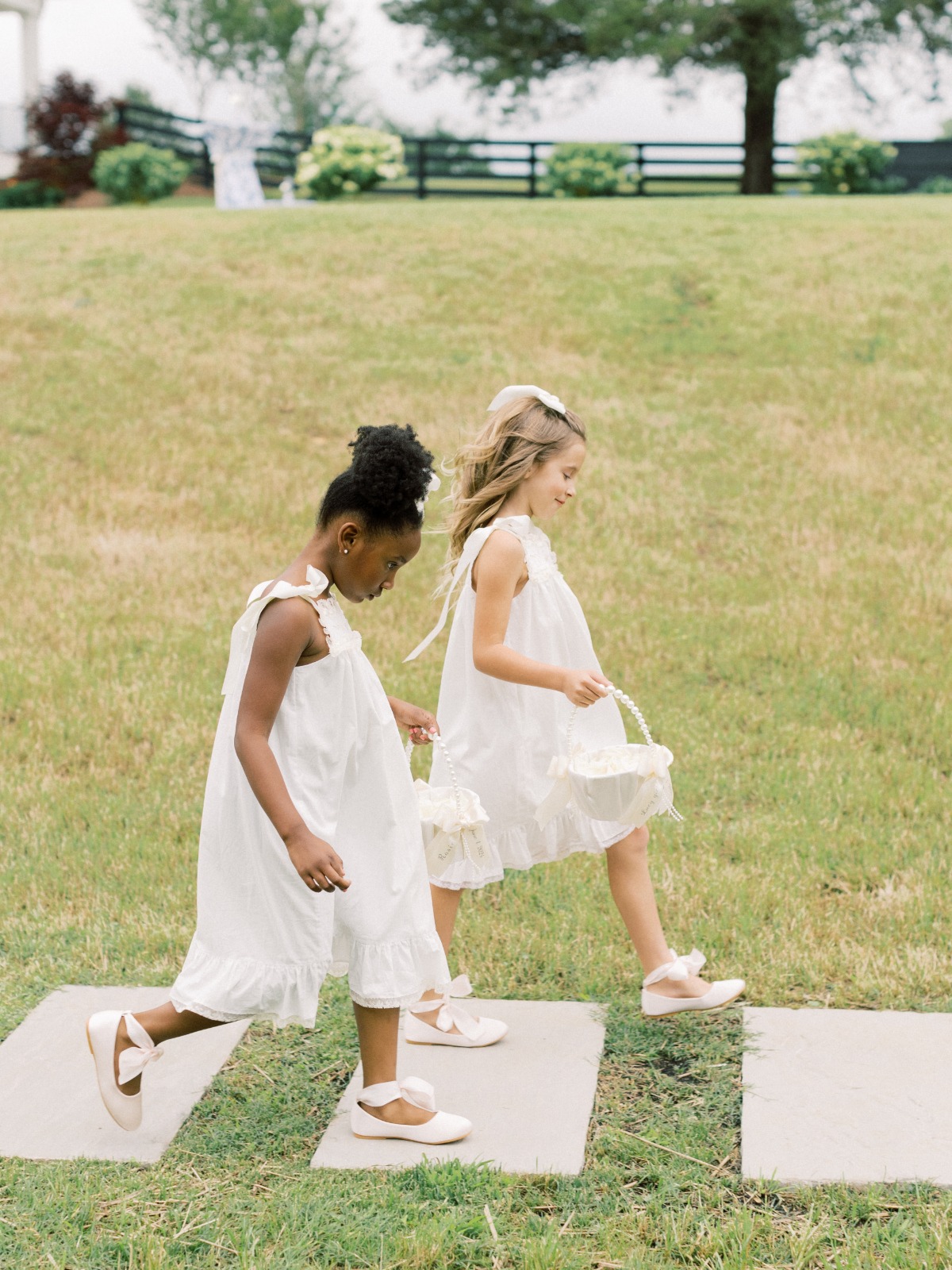 casual white flower girl dress ideas