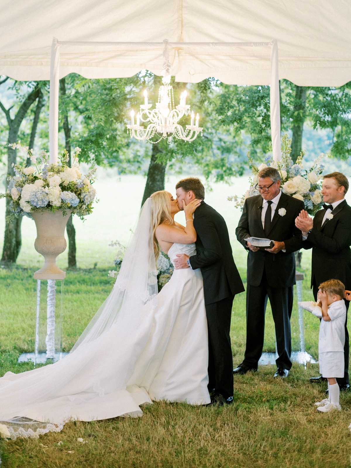 tented wedding ceremony ideas
