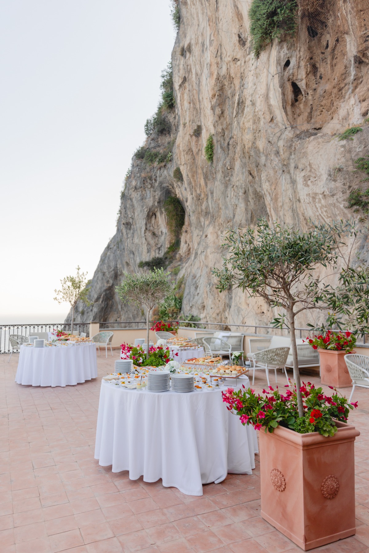 Italian coast cocktail hour