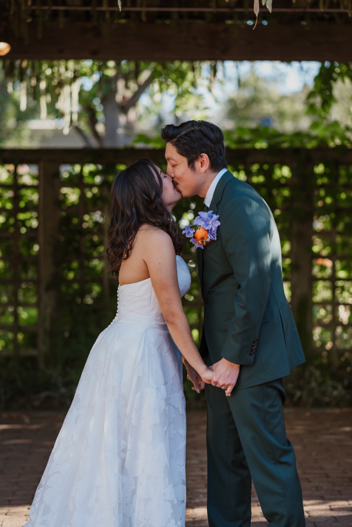 vibrant wedding ceremony