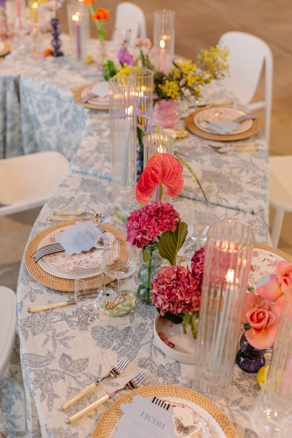 patterned linens
