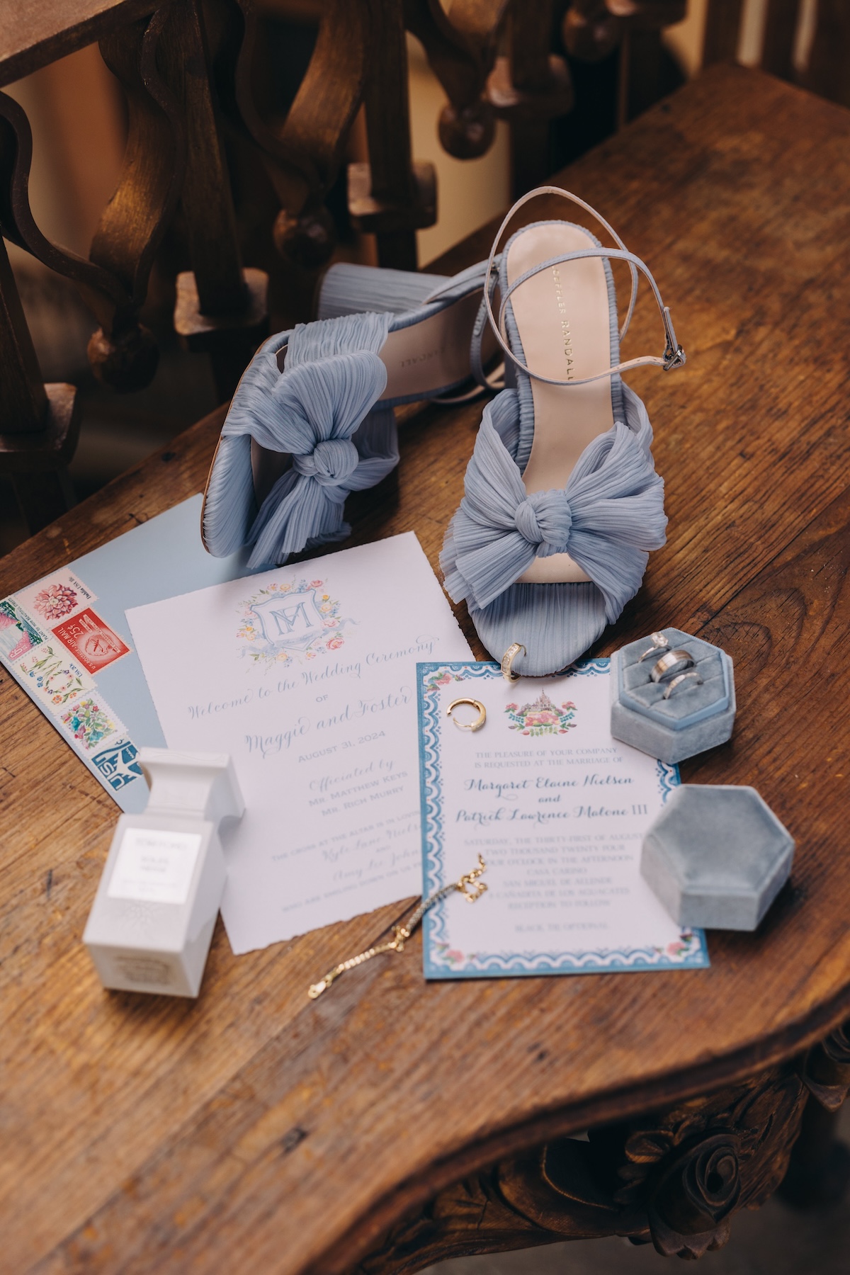 something blue bridal shoe ideas