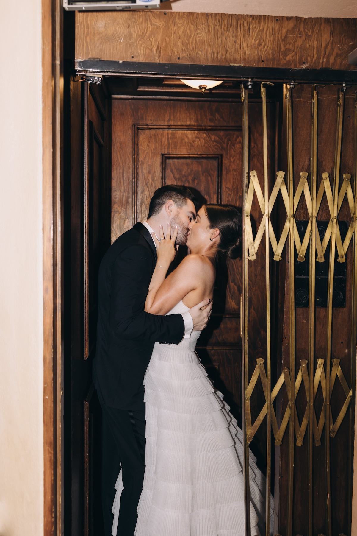 elevator wedding photo ideas