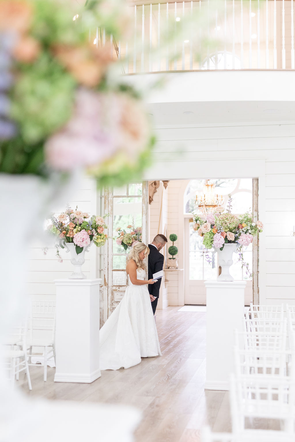 first touch for wedding