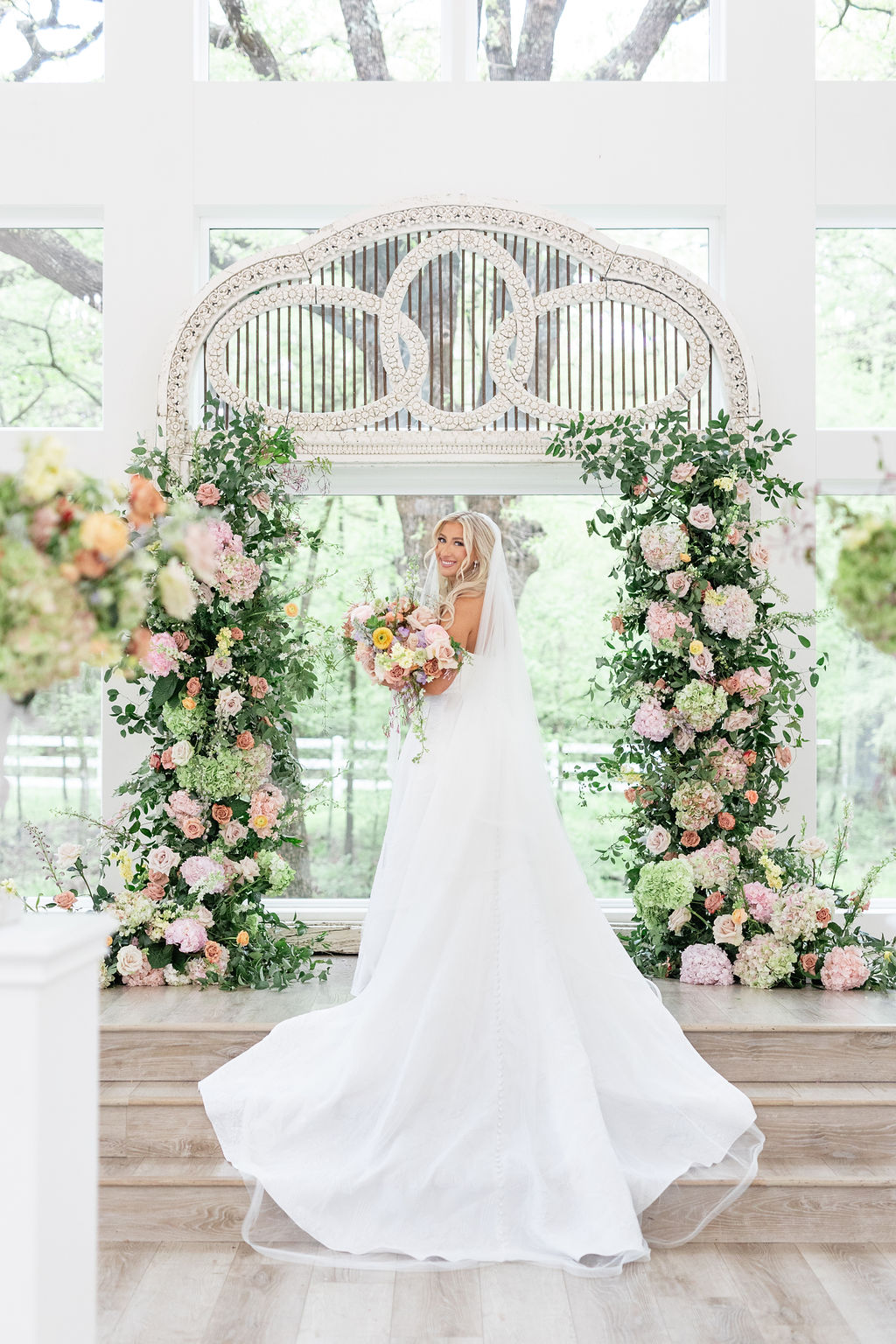 bride at white chapel