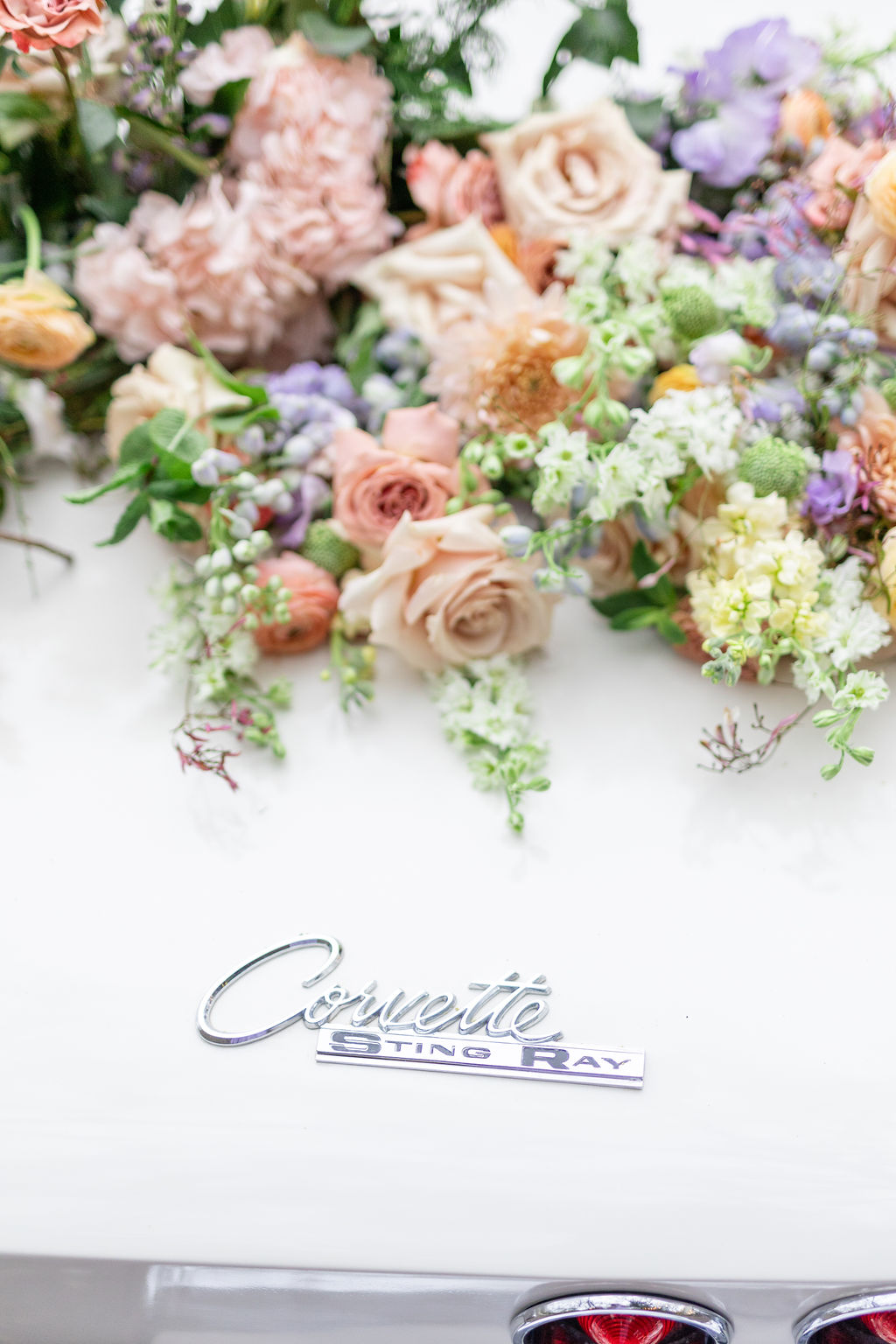 car florals for wedding