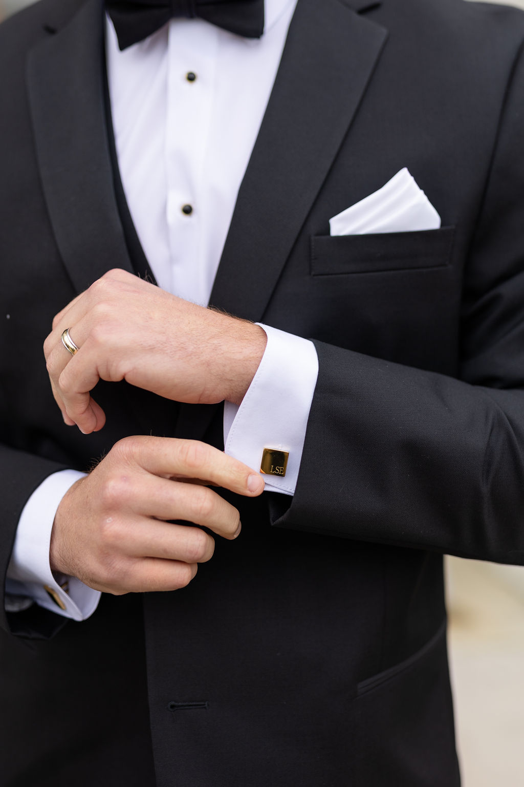 groom getting ready photos