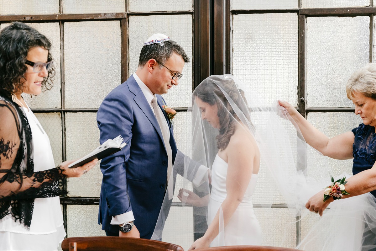 jewish wedding ceremony