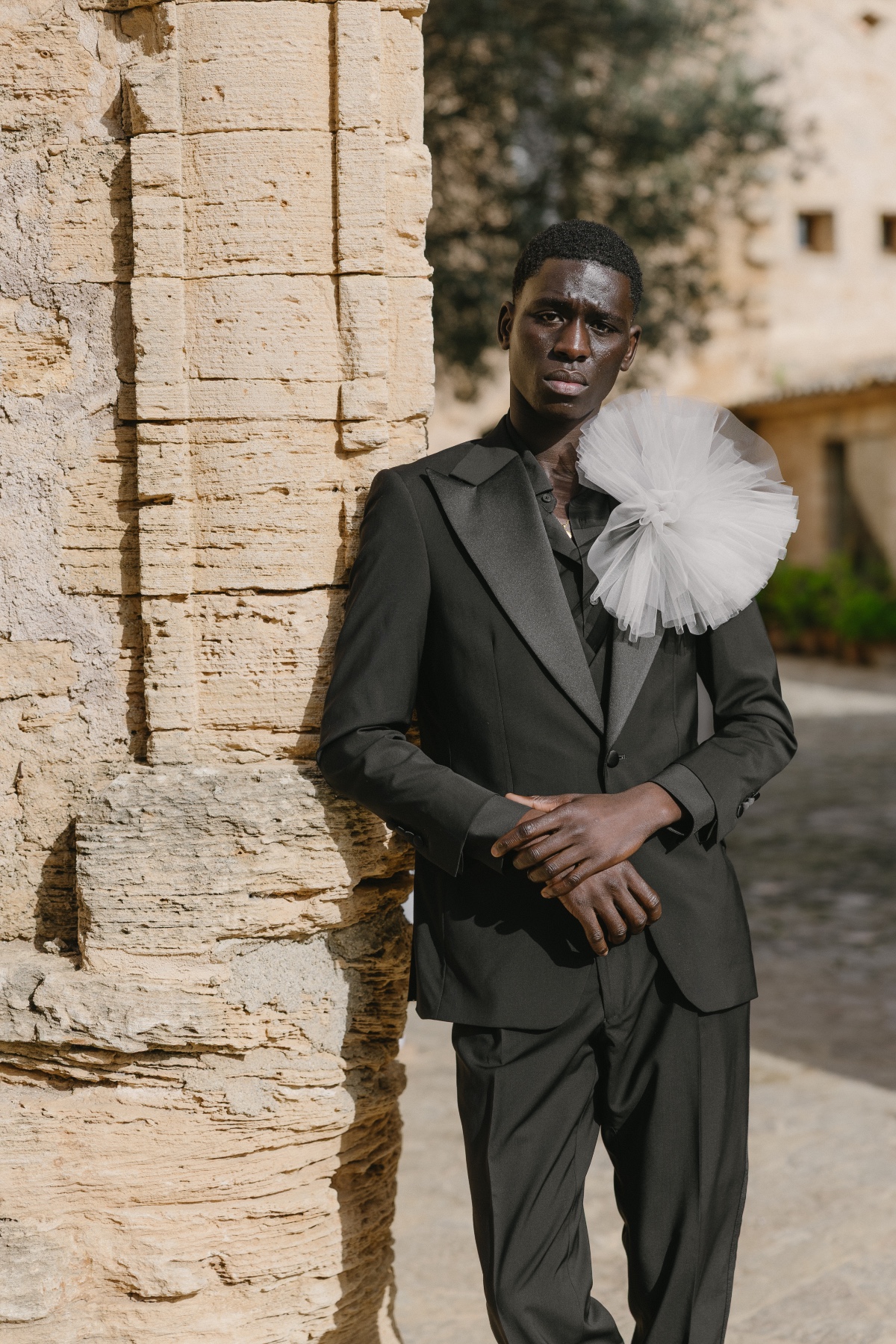 non traditional look for groom