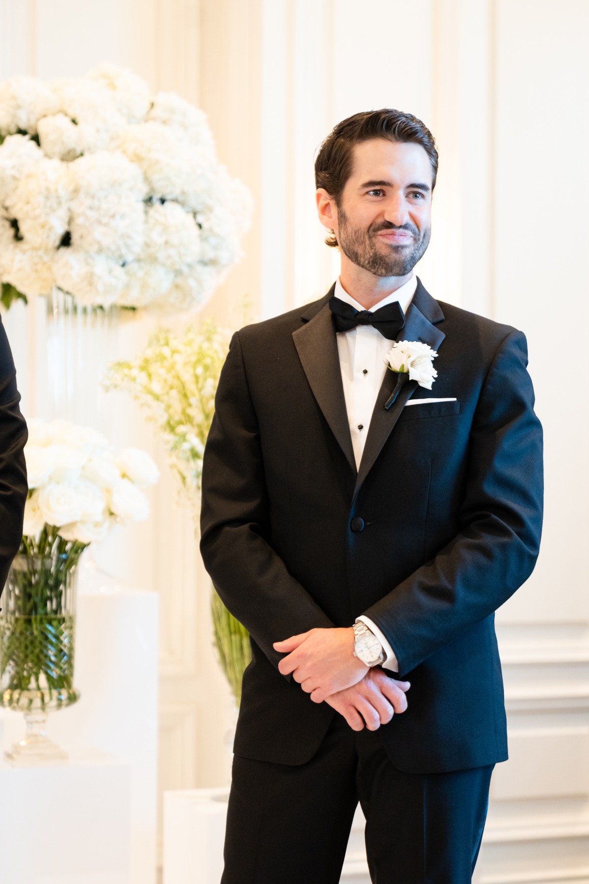 black-tie suit