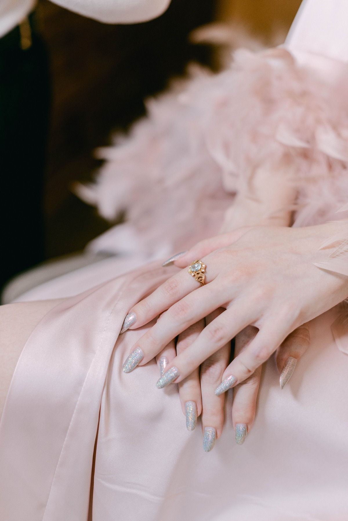 vintage inspired engagement ring