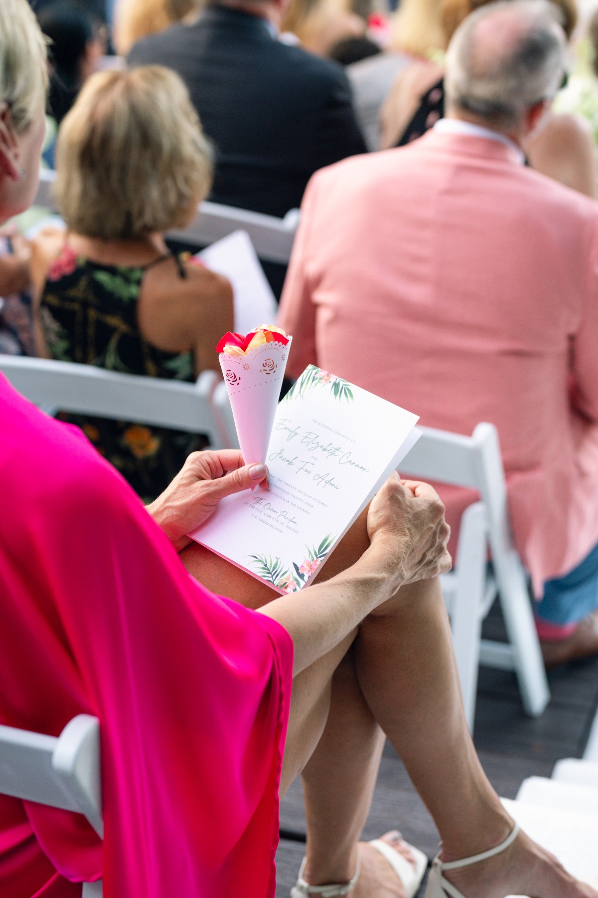 petal toss ideas for wedding ceremony