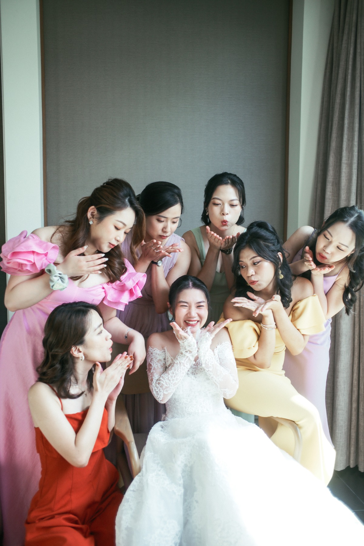 cute bridesmaid portrait ideas