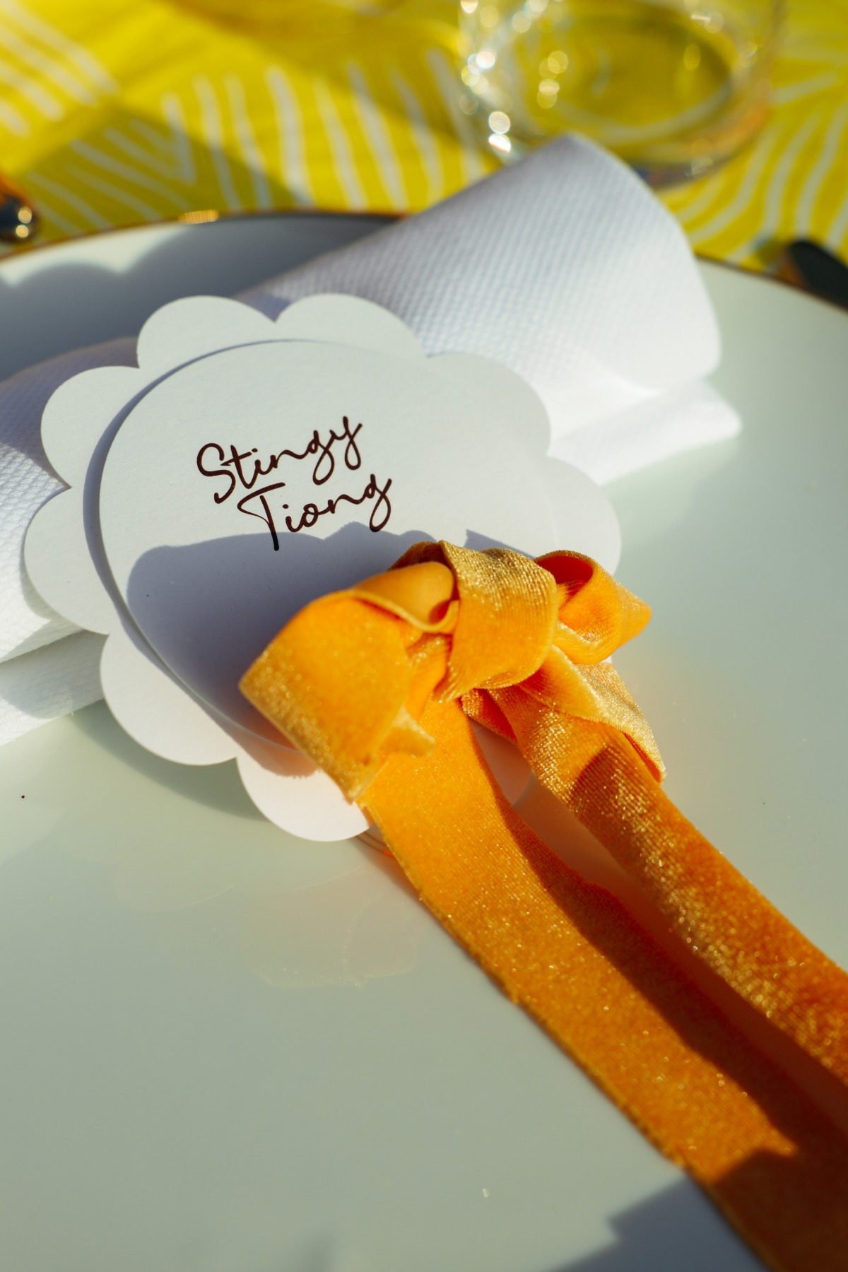 orange and mint wedding ideas