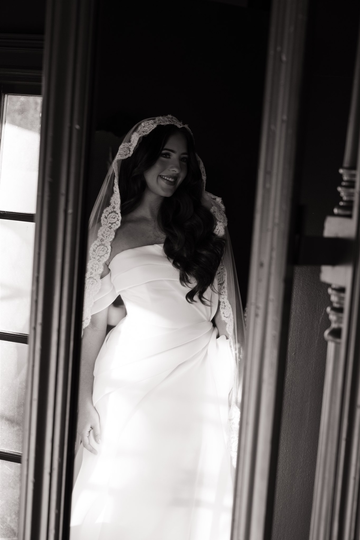 structured wedding dress