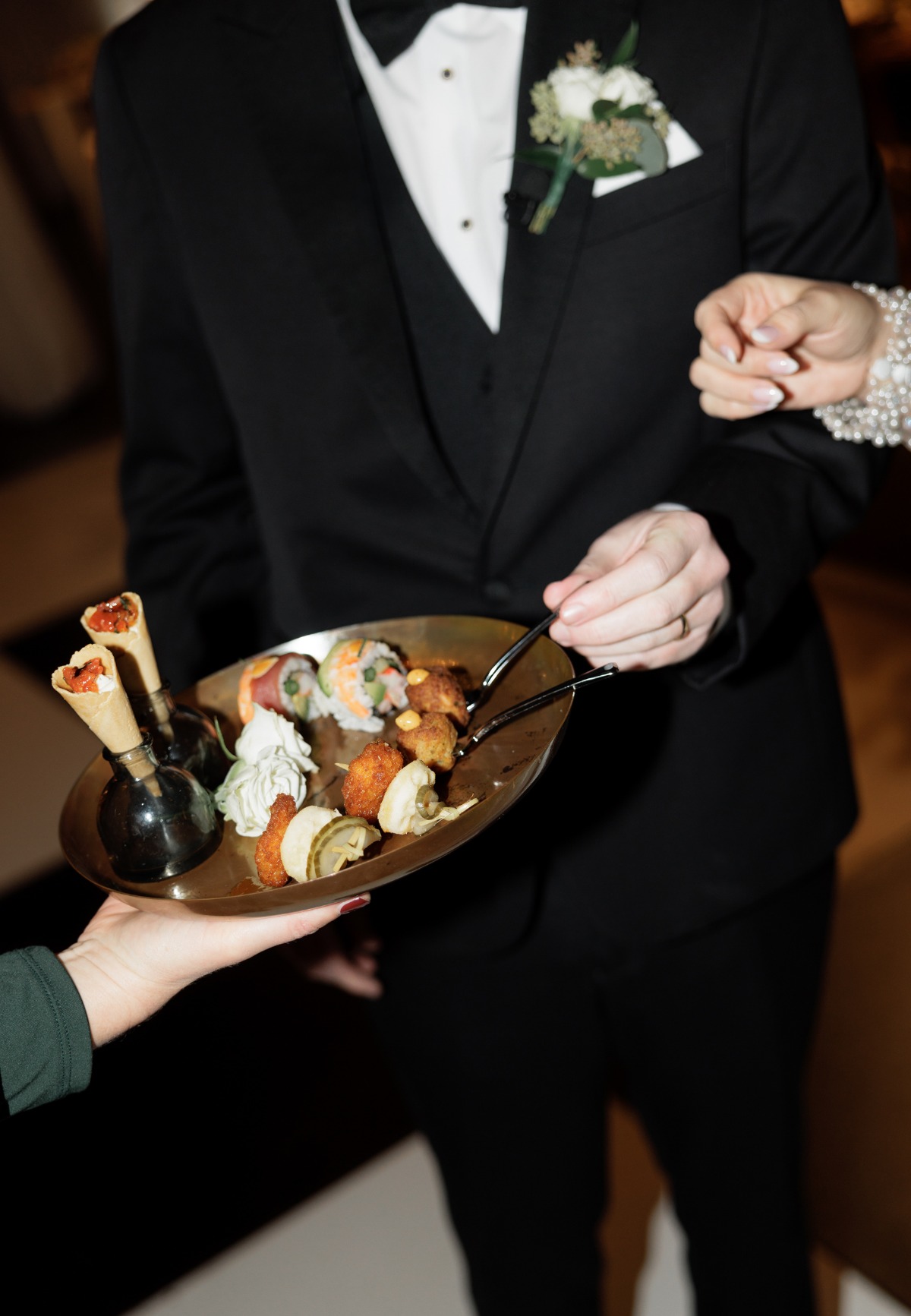 sushi wedding food