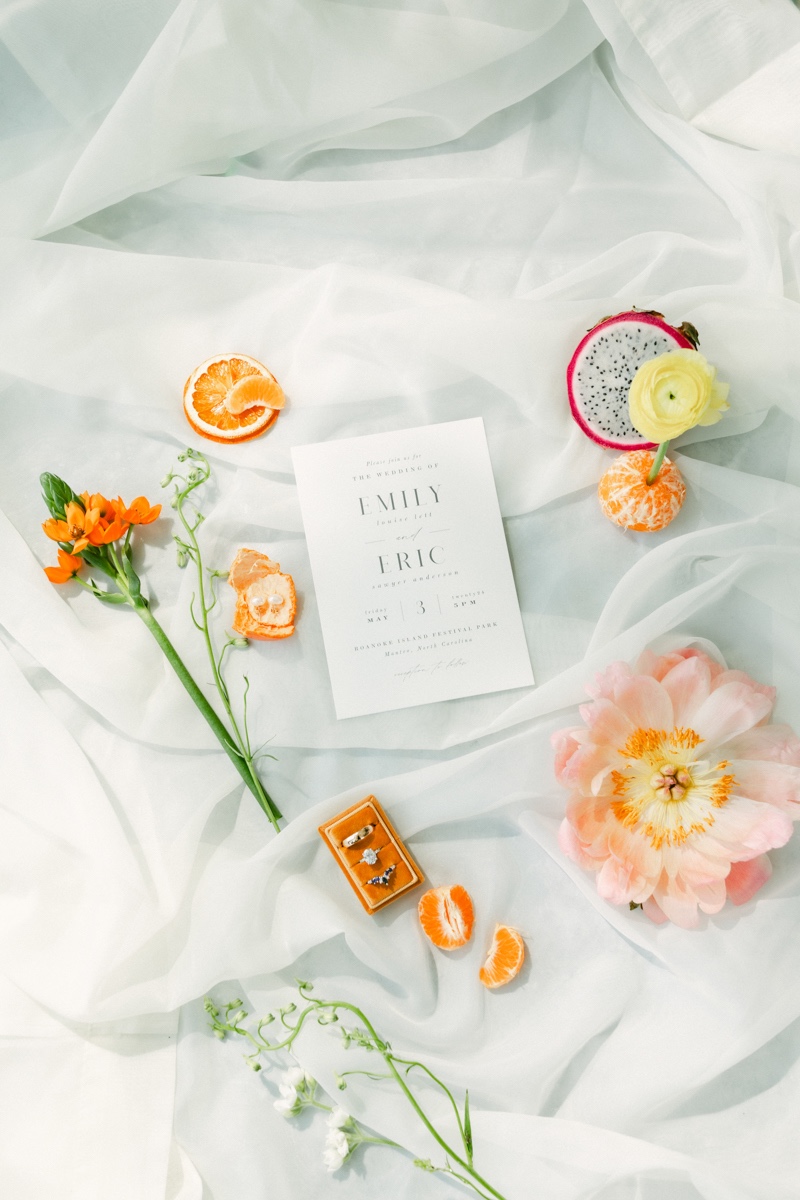 minimalist wedding flat lay ideas