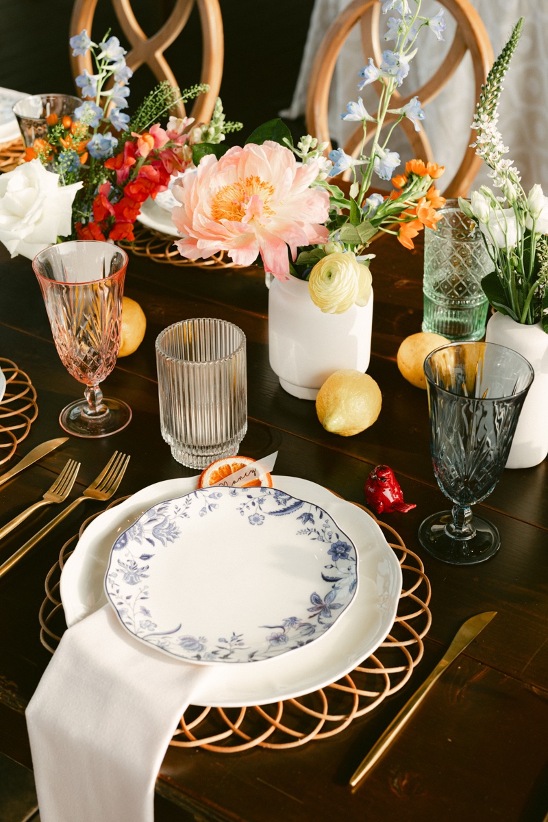 sourthern wedding tablescape ideas