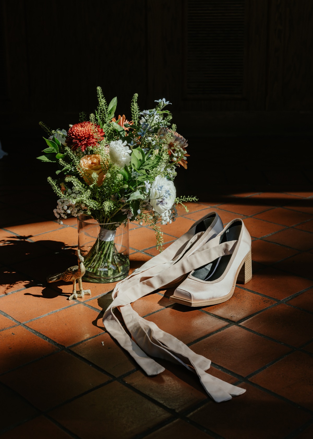 ballet slipper wedding shoes