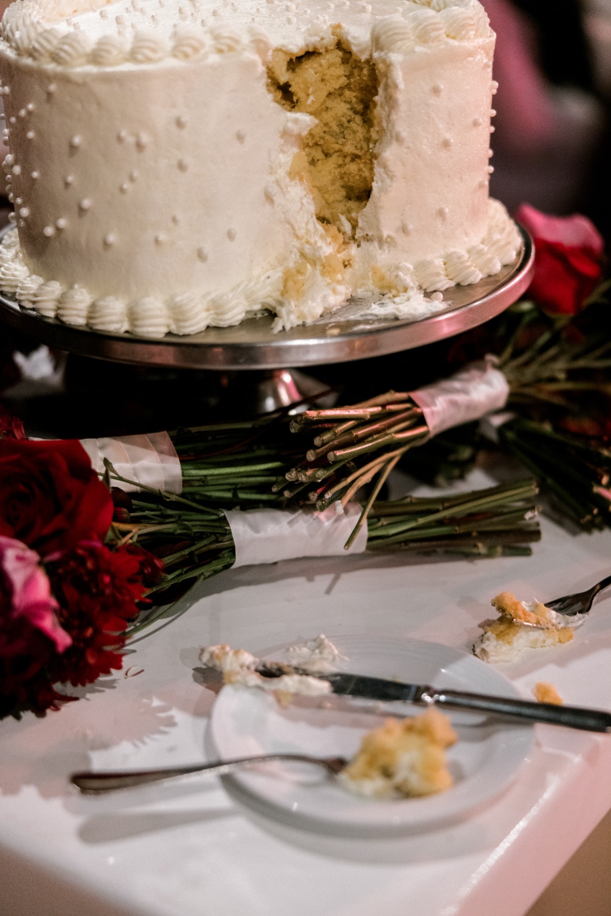 flash cake photo for wedding