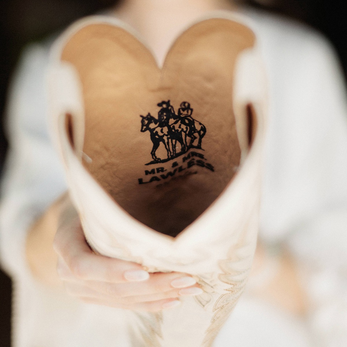 custom branded cowboy boots for wedding