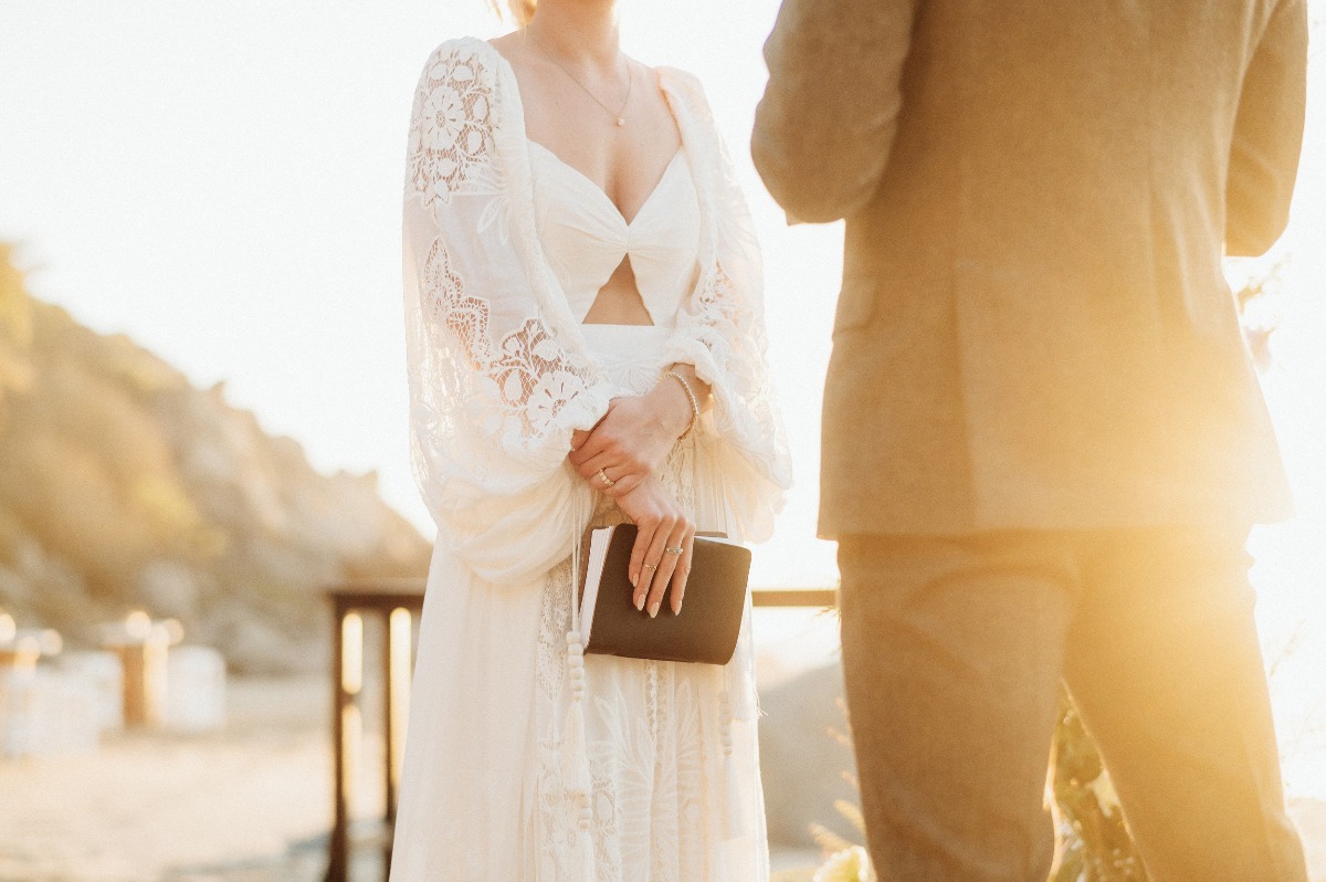 boho beach wedding