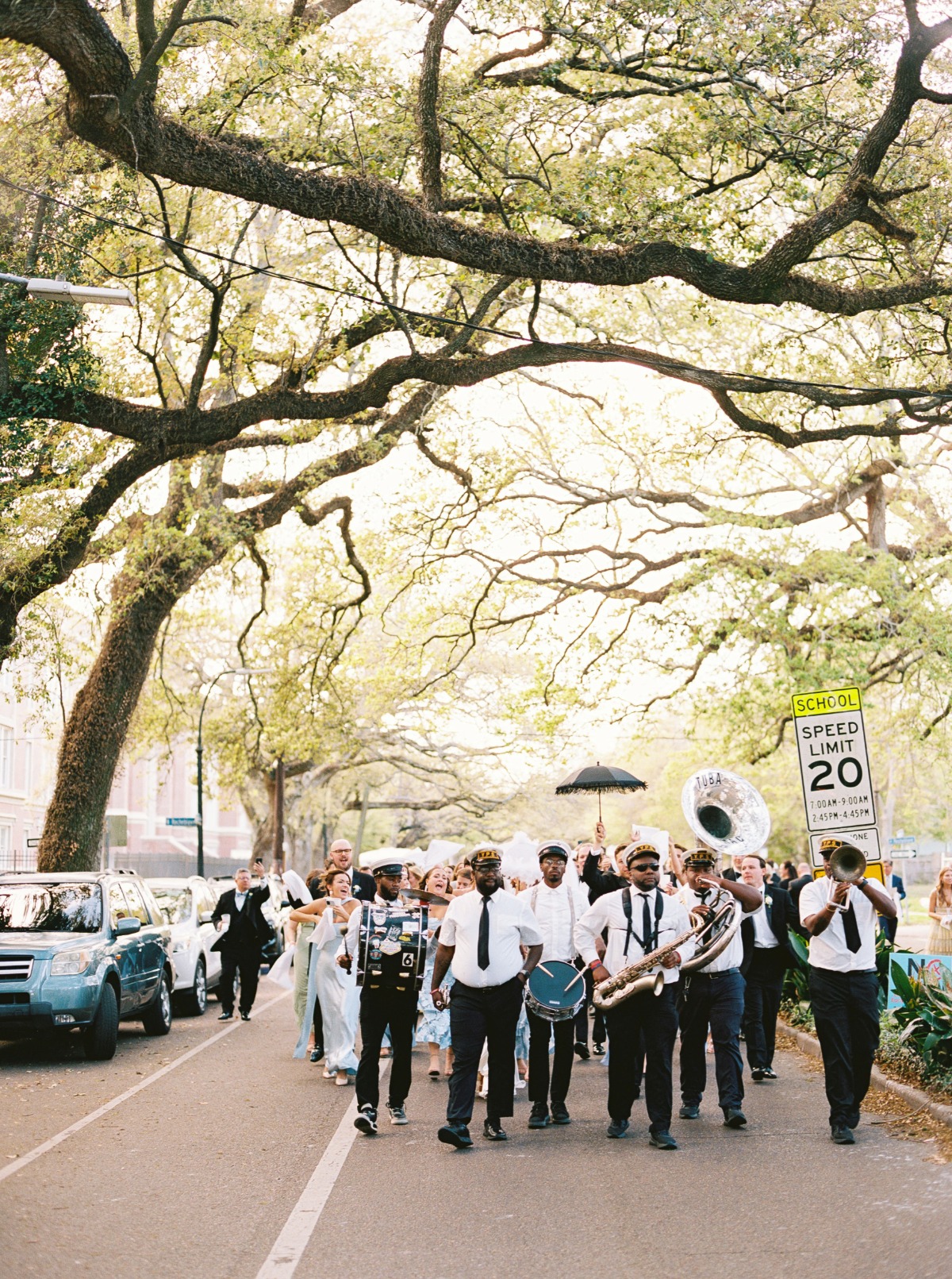 New Orleans second line parade