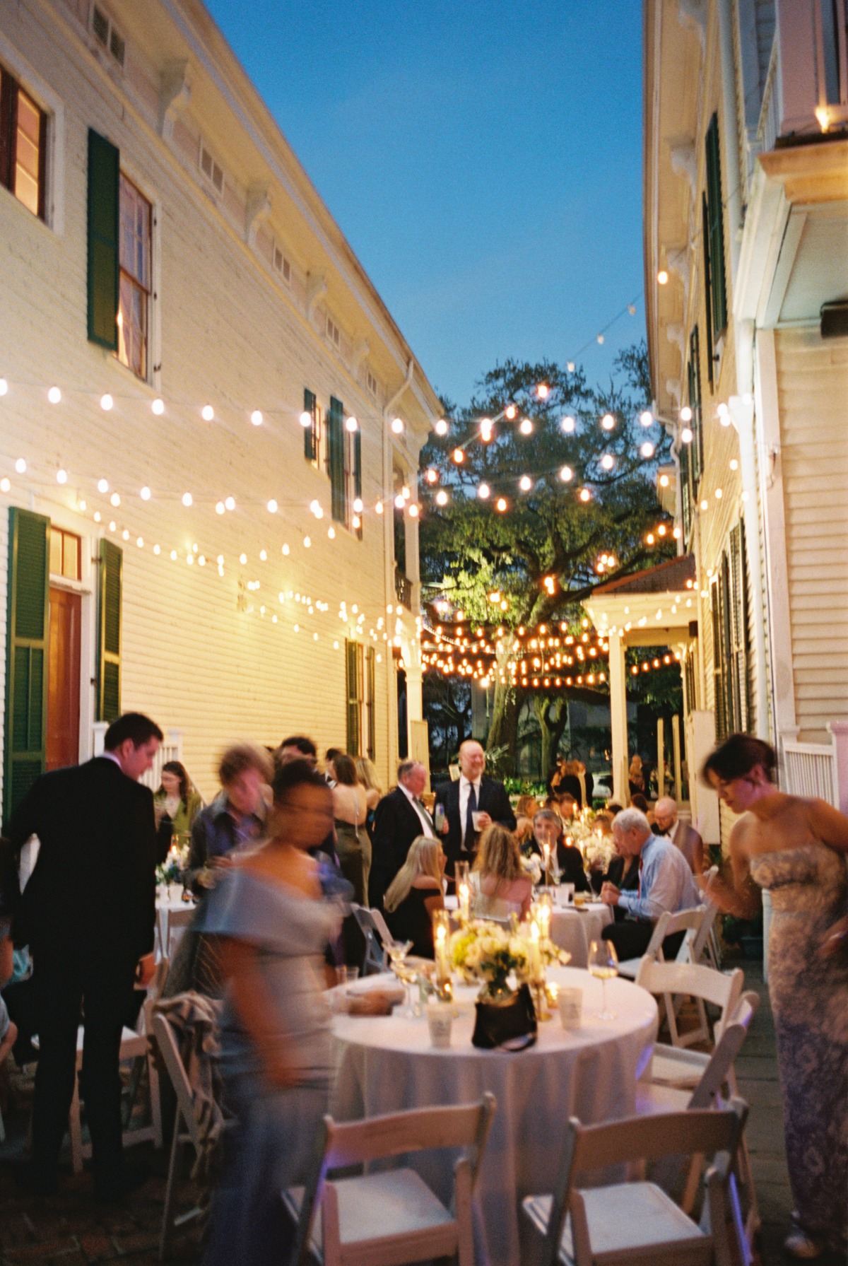 candlelight reception