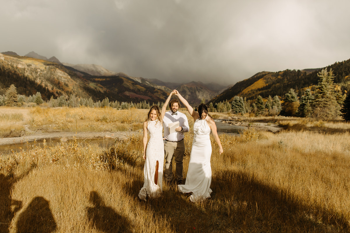 national park elopement ceremony