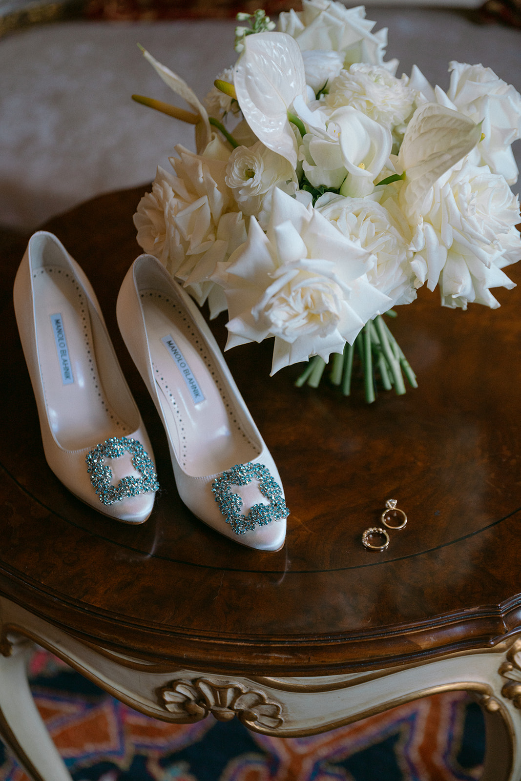 something blue manolo blahniks for wedding