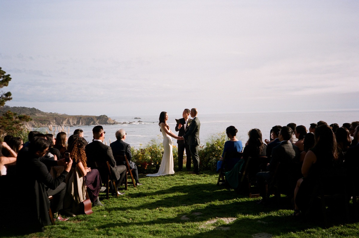 Timber Cove wedding ceremony