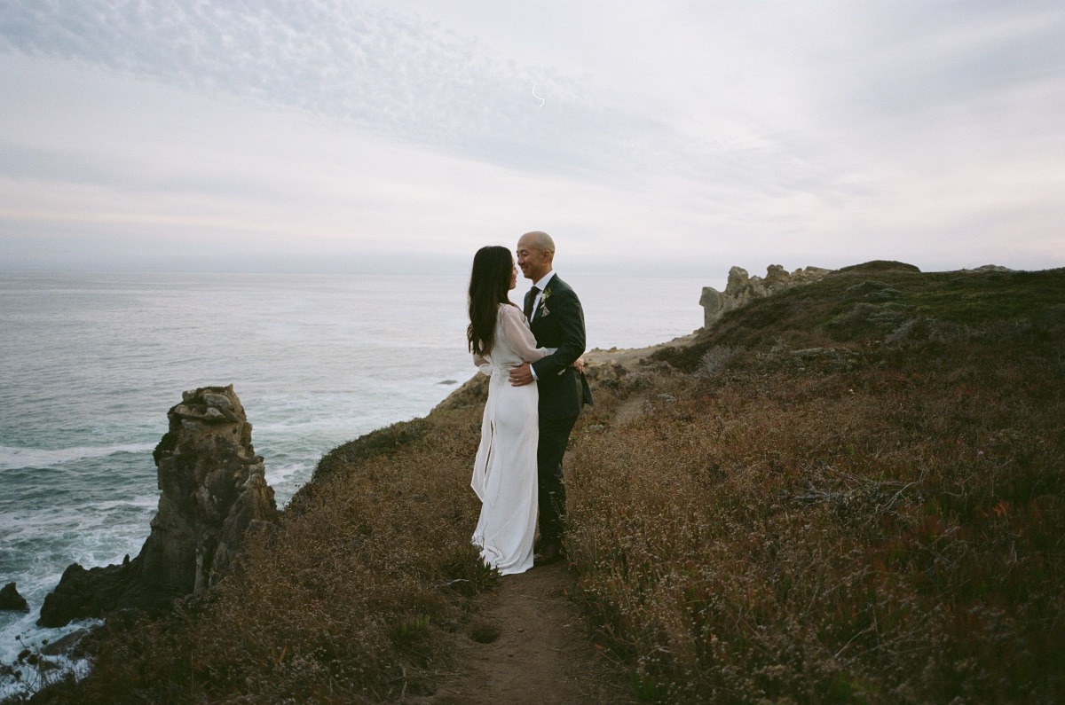 Northern California coast wedding