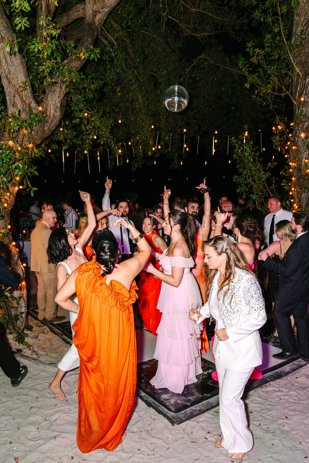 beach dance floor