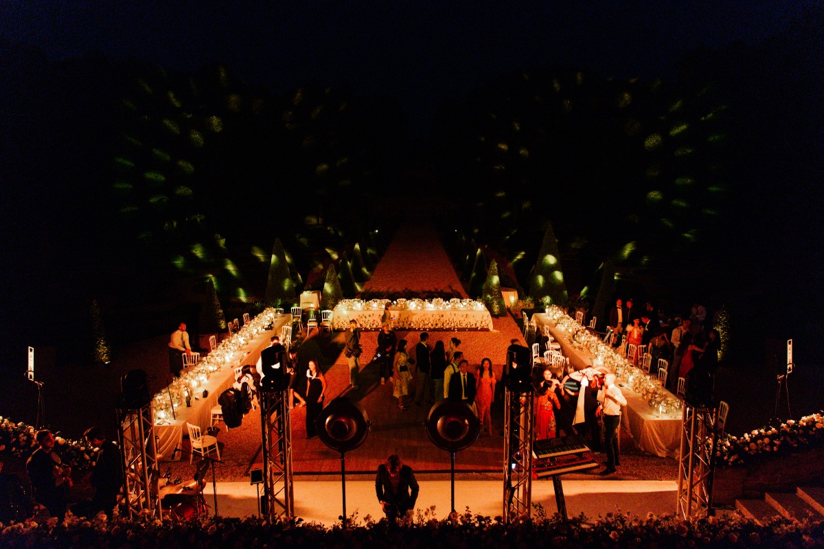 glowing dance floor for wedding