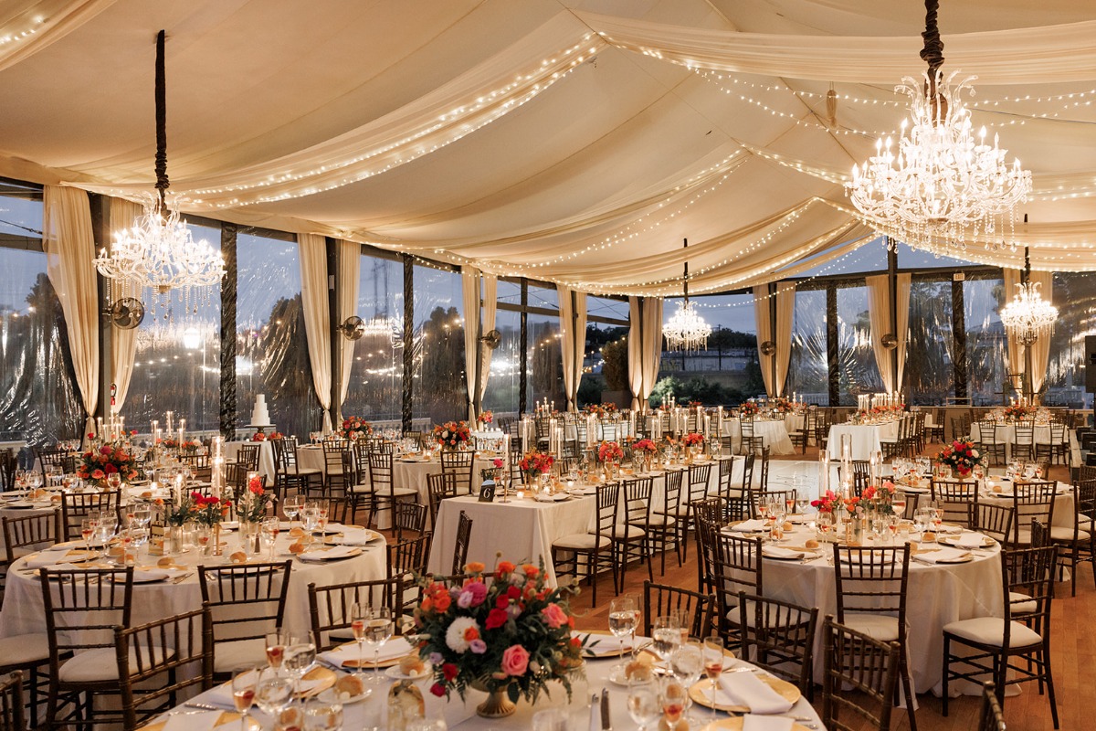 chandeliers for tents