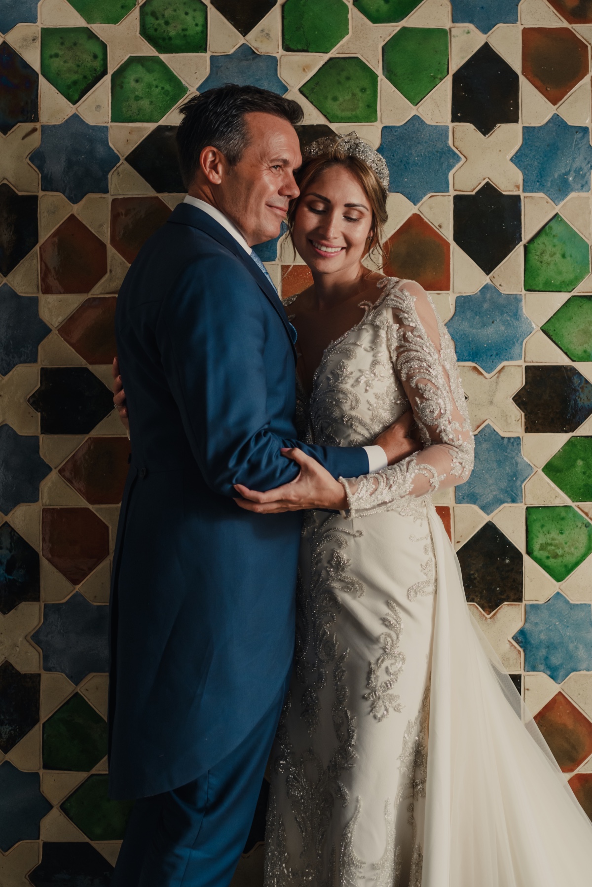 colorful wedding venue in spain
