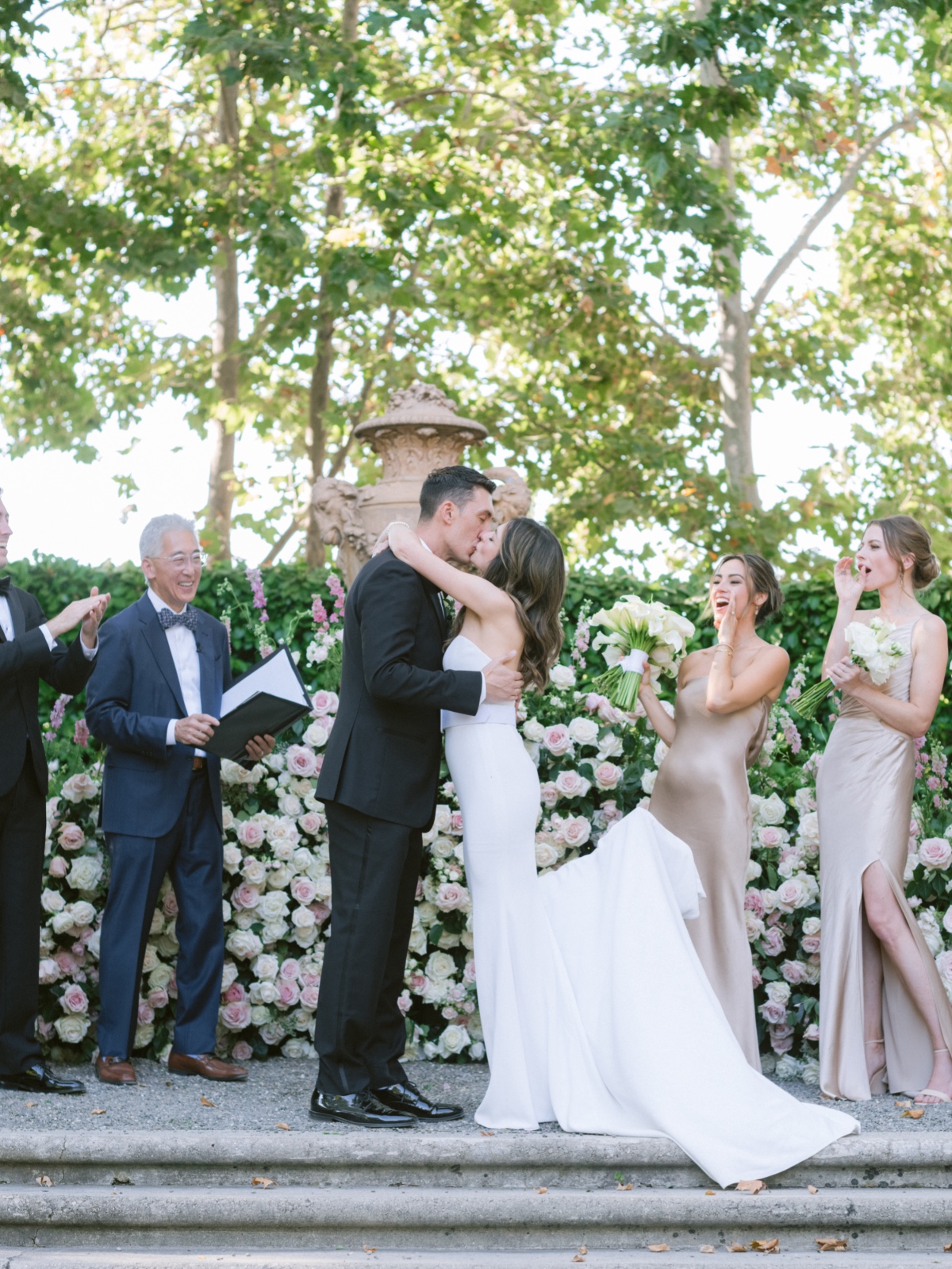 champagne bridesmaids dresses