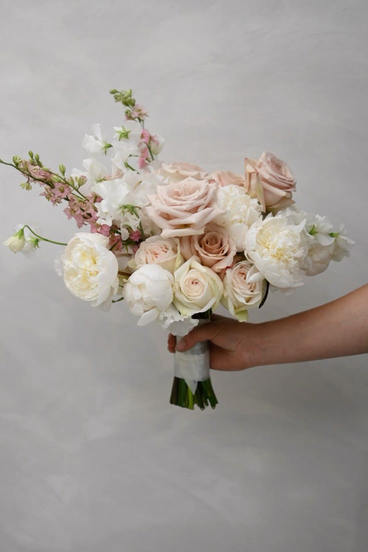 Bouquet de mariée chic