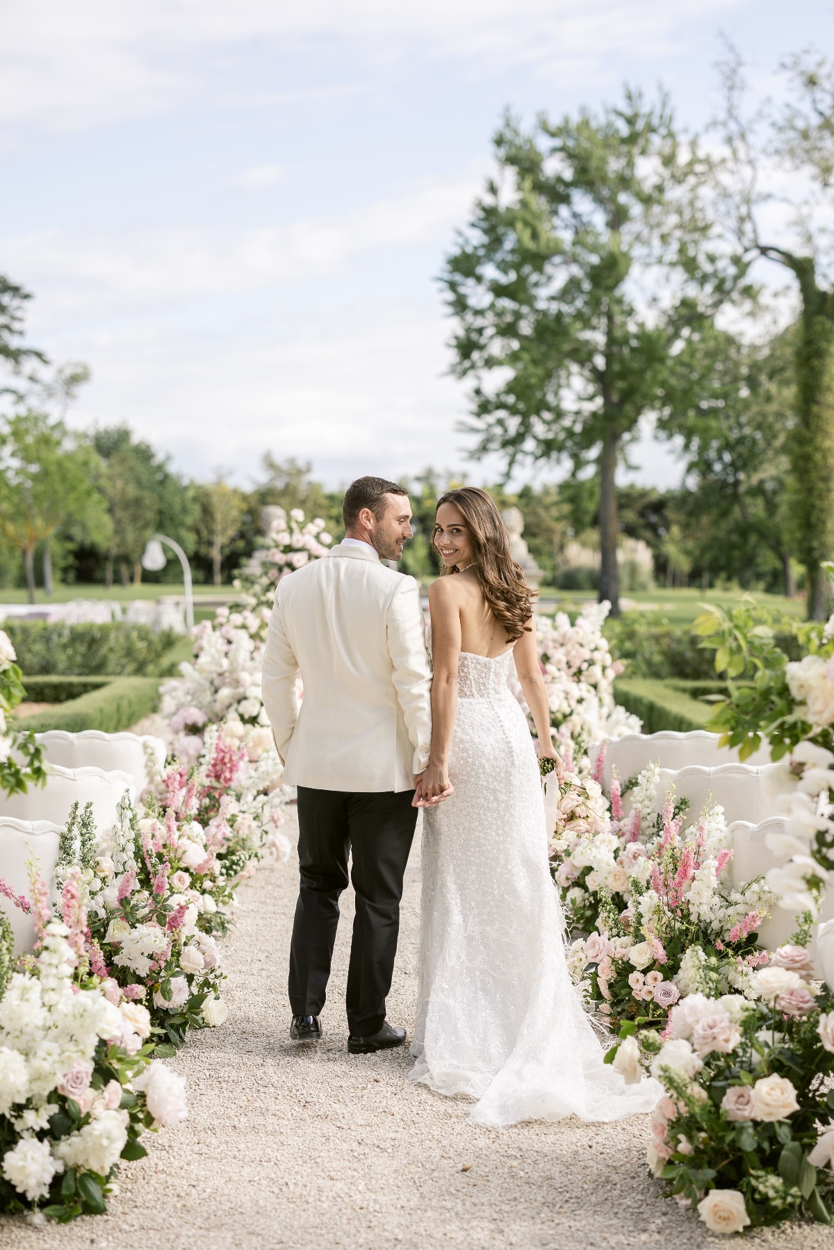 French pink wedding