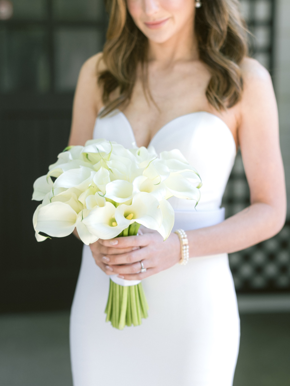 calla lily wedding bouquet