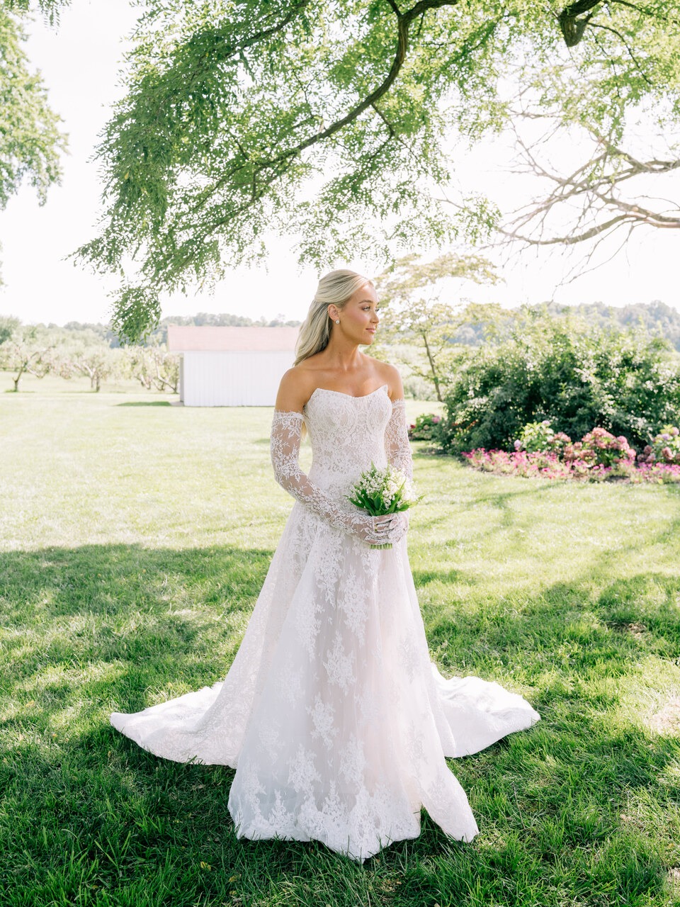 timeless bridal look