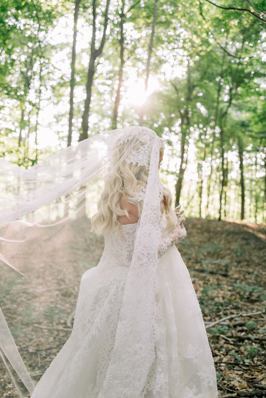 woodland bride