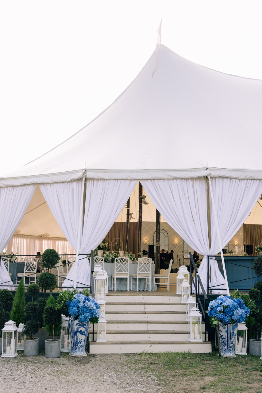 tented wedding reception ideas