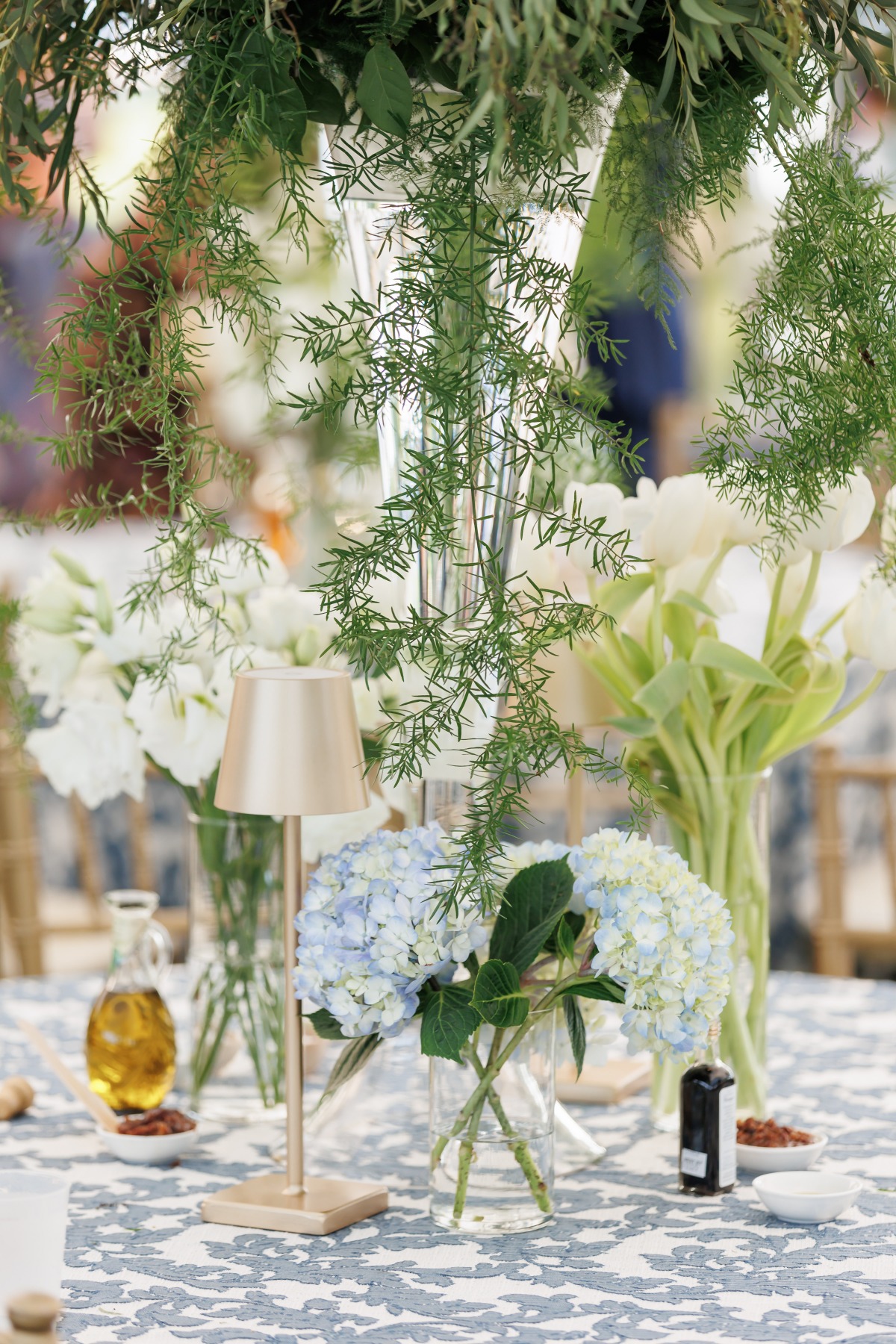 blue and white wedding ideas