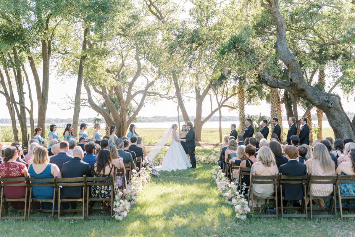 outdoor southern wedding