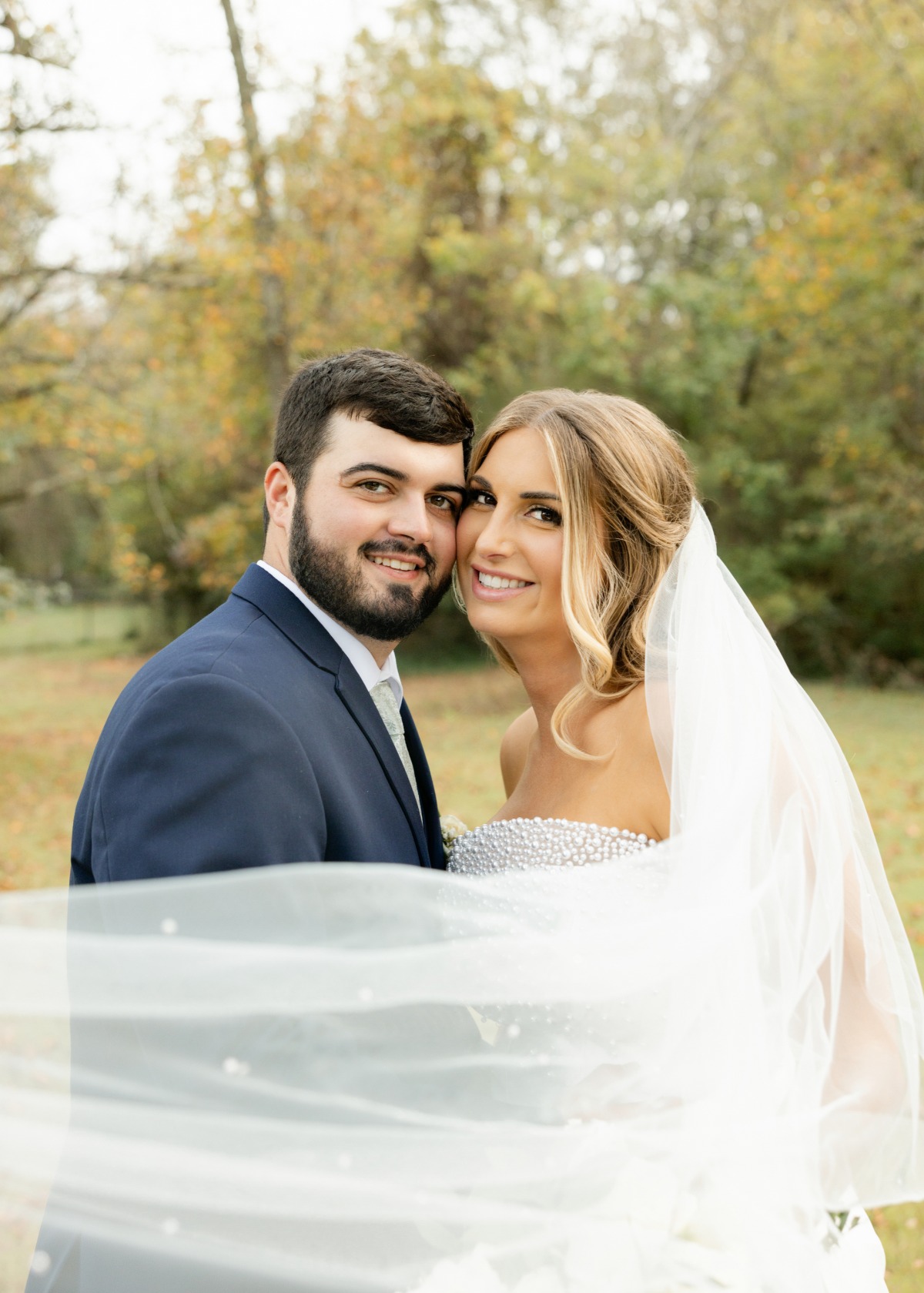 couples portrait for wedding