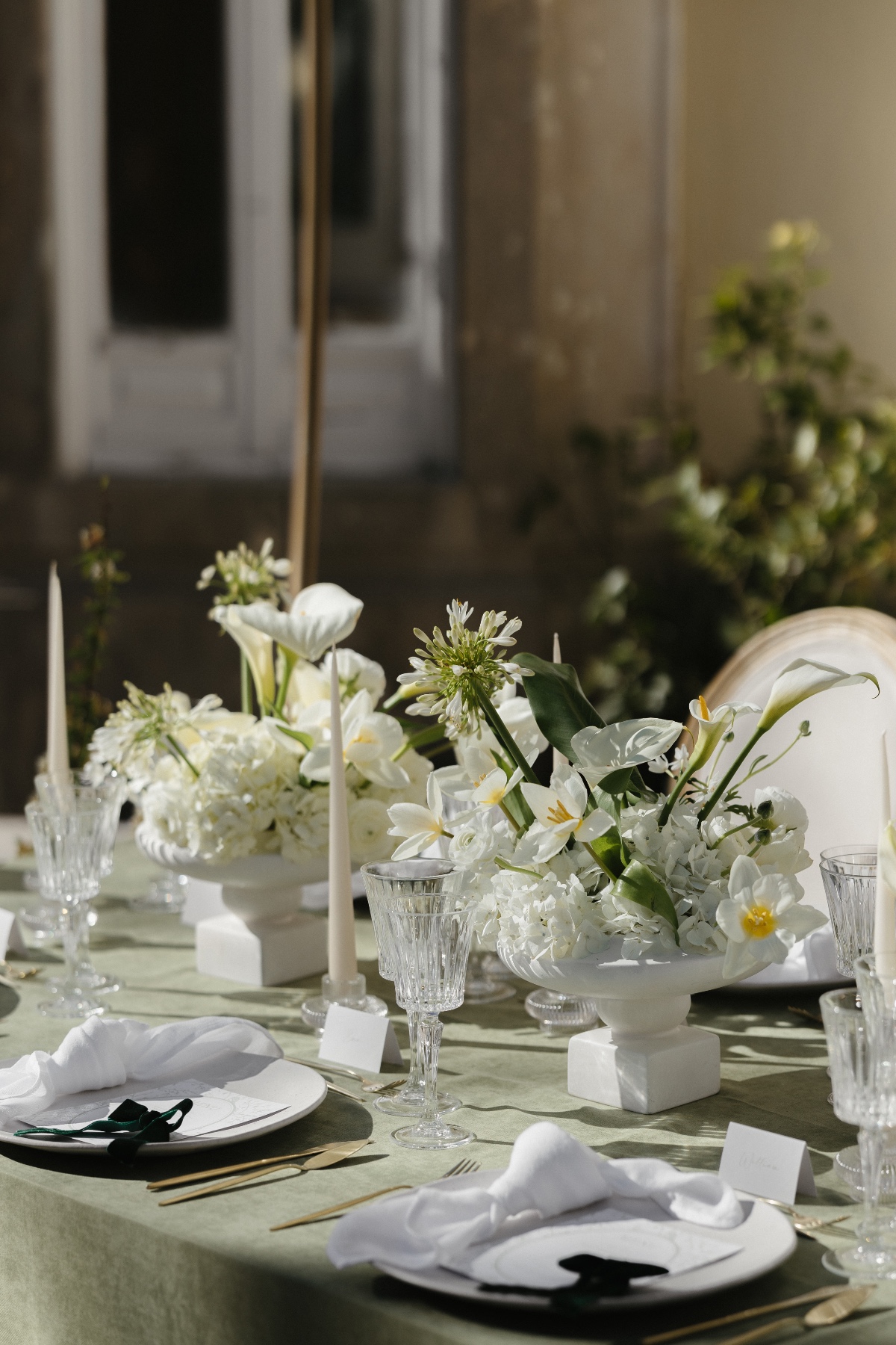 Callalily centerpieces